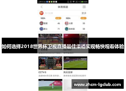 如何选择2018世界杯卫视直播最佳渠道实现畅快观看体验